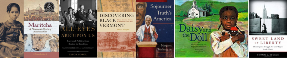 Covers of 6 Books in the African-American History Month Display